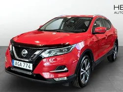 Röd (red) Begagnad 2018 Nissan Qashqai Tekna SUV | 140 000 kr (Bra pris)