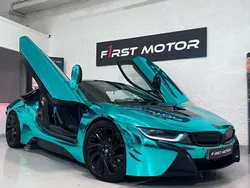 Grå Begagnad 2016 BMW i8 Pure Impulse Sportkupé | 689 700 kr