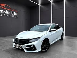 Vit Begagnad 2020 Honda Civic Elegance Halvkombi | 234 900 kr (Lite dyr)