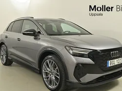 Grå (tyfongrü metallic) Begagnad 2023 Audi Q4 e-tron S-Line SUV | 469 900 kr (Bra pris)