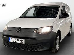 Vit Begagnad 2021 VW Caddy Minibuss | 184 900 kr (Marknadspris)