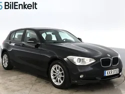 Svart Begagnad 2014 BMW 118 Halvkombi | 109 900 kr (Bra pris)