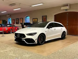 Vit Begagnad 2021 Mercedes CLA45 AMG AMG Kombi | 549 000 kr (Marknadspris)