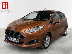 Brun Begagnad 2014 Ford Fiesta Titanium Halvkombi | 119 900 kr (Marknadspris)