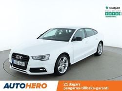 Vit Begagnad 2016 Audi A5 Sportback S-Line Halvkombi | 184 000 kr (Marknadspris)