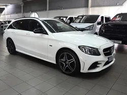 Vit Begagnad 2021 Mercedes C300e AMG line Kombi | 279 900 kr
