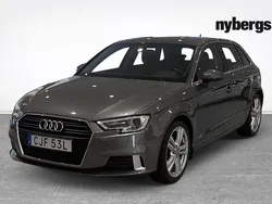 Grå Begagnad 2019 Audi A3 Sportback Halvkombi | 219 000 kr (Lite dyr)