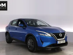Blå Begagnad 2021 Nissan Qashqai Acenta SUV | 239 900 kr (Marknadspris)