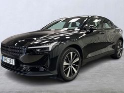 Svart Begagnad 2021 Polestar 2 Long Range Dual motor Halvkombi | 349 500 kr (Marknadspris)