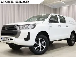 Vit Begagnad 2024 Toyota HiLux Pickup | 469 900 kr (Marknadspris)