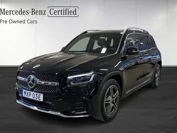 Svart Begagnad 2024 Mercedes GLB220 AMG Line Premium SUV | 499 000 kr (Marknadspris)