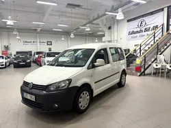 Vit Begagnad 2010 VW Caddy Life Minibuss | 59 800 kr (Lite dyr)