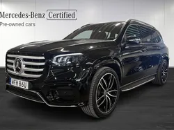 Svart Ny 2025 Mercedes GLS450 AMG SUV | 1 249 000 kr