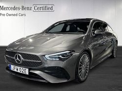 Grå Begagnad 2025 Mercedes CLA200 Shooting Brake AMG Kombi | 379 000 kr (Bra pris)
