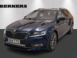 Mörkblå (blå) Begagnad 2016 Skoda Superb LAURIN & KLEMENT Kombi | 219 900 kr (Marknadspris)