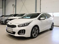 Vit Begagnad 2017 Kia Ceed GT-Line Kombi | 124 800 kr (Marknadspris)