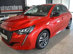 Röd Begagnad 2022 Peugeot 208 Allure Halvkombi | 169 000 kr (Marknadspris)