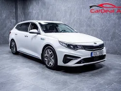 Vit Begagnad 2019 Kia Optima Hybrid Advance Sedan | 144 800 kr (Marknadspris)