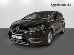 Svart Begagnad 2016 Renault Espace Intens Minibuss | 149 600 kr (Marknadspris)