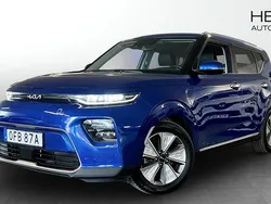 Blå (blue) Begagnad 2022 Kia Soul EV Advance SUV | 299 900 kr (Dyr)