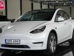 Vit Begagnad 2022 Tesla Model Y Long Range SUV | 329 500 kr (Superpris)