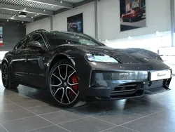 Mörkgrå (grå) Ny 2024 Porsche Taycan 4S Sport Turismo Sedan | 1 355 000 kr (Marknadspris)