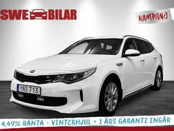 Vit Begagnad 2018 Kia Optima Hybrid Sport Sedan | 154 900 kr (Marknadspris)