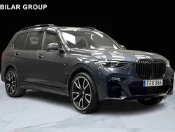 Grå Begagnad 2022 BMW X7 SUV | 849 000 kr