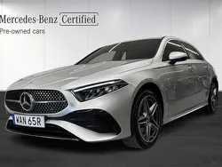 Silver Begagnad 2023 Mercedes A250 Premium Halvkombi | 359 000 kr (Marknadspris)