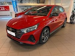 Röd (dragon red) Ny 2024 Hyundai i20 N Line Halvkombi | 298 400 kr (Dyr)