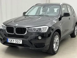 Svart Begagnad 2015 BMW X3 SUV | 208 800 kr (Bra pris)