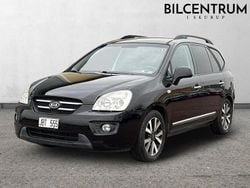 Svart Begagnad 2009 Kia Carens Minibuss | 39 900 kr (Bra pris)