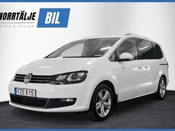 Vit Begagnad 2015 VW Sharan Minibuss | 159 900 kr (Marknadspris)