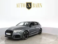 Grå Begagnad 2017 Audi RS3 Sportback Halvkombi | 479 700 kr (Marknadspris)