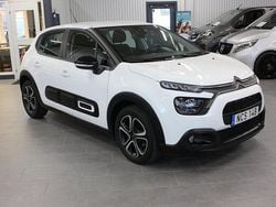Vit Begagnad 2021 Citroën C3 PureTech Halvkombi | 109 500 kr (Marknadspris)