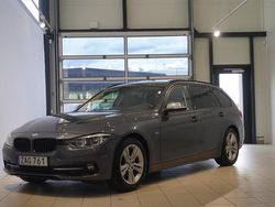 Mineralgrå Begagnad 2017 BMW 318 Sport Line Kombi | 214 800 kr (Lite dyr)
