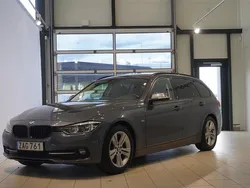 Mineralgrå Begagnad 2017 BMW 318 Sport Line Kombi | 214 800 kr (Lite dyr)