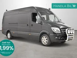 Svart Begagnad 2018 Mercedes Sprinter Van | 359 900 kr (Dyr)
