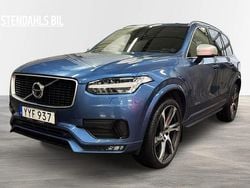 Blå Begagnad 2018 Volvo XC90 R-Design SUV | 389 000 kr (Marknadspris)