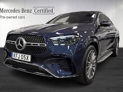 Blå Begagnad 2024 Mercedes GLE350 AMG Sportkupé | 959 000 kr (Superpris)