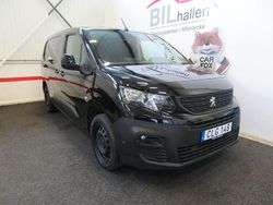 Svart Begagnad 2022 Peugeot Partner Minibuss | 159 000 kr (Marknadspris)