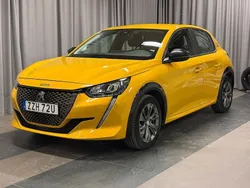 Gul Begagnad 2021 Peugeot e-208 Active Halvkombi | 153 800 kr (Bra pris)