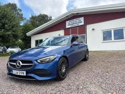 Blå Begagnad 2022 Mercedes C200 Avantgarde Kombi | 399 000 kr (Bra pris)