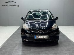 Svart Begagnad 2008 Toyota Aygo Halvkombi | 32 900 kr (Marknadspris)