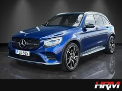 Blå Begagnad 2017 Mercedes GLC43 AMG AMG SUV | 419 900 kr (Bra pris)