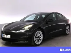 Svart Begagnad 2022 Tesla Model 3 Long Range Sedan | 369 900 kr (Lite dyr)