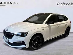 Vit Begagnad 2022 Skoda Scala Monte Carlo Halvkombi | 194 900 kr (Marknadspris)
