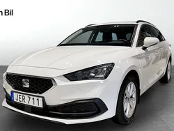Vit Begagnad 2021 Seat Leon Kombi | 209 900 kr (Marknadspris)