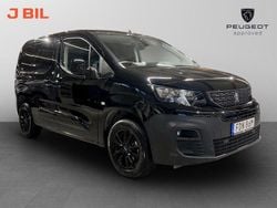 Svart Begagnad 2023 Peugeot Partner Van | 234 900 kr (Lite dyr)