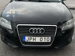 Svart Begagnad 2009 Audi A3 Sportback Comfort Halvkombi | 39 999 kr (Bra pris)